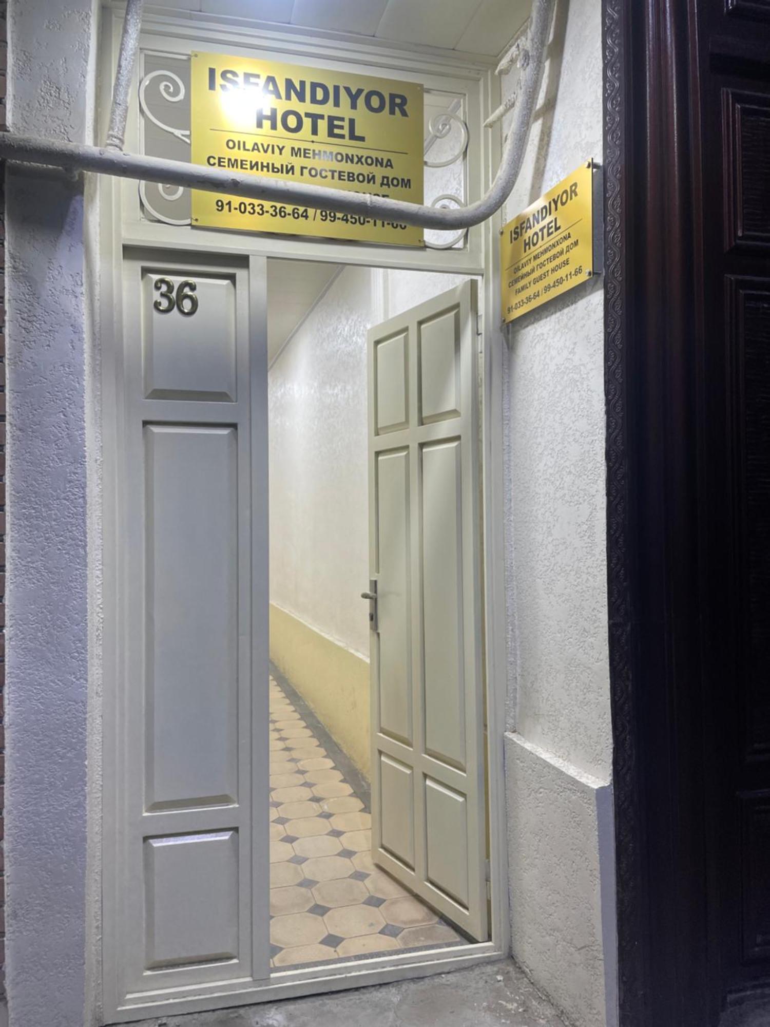 Isfandiyor Hotel Samarkanda Zewnętrze zdjęcie